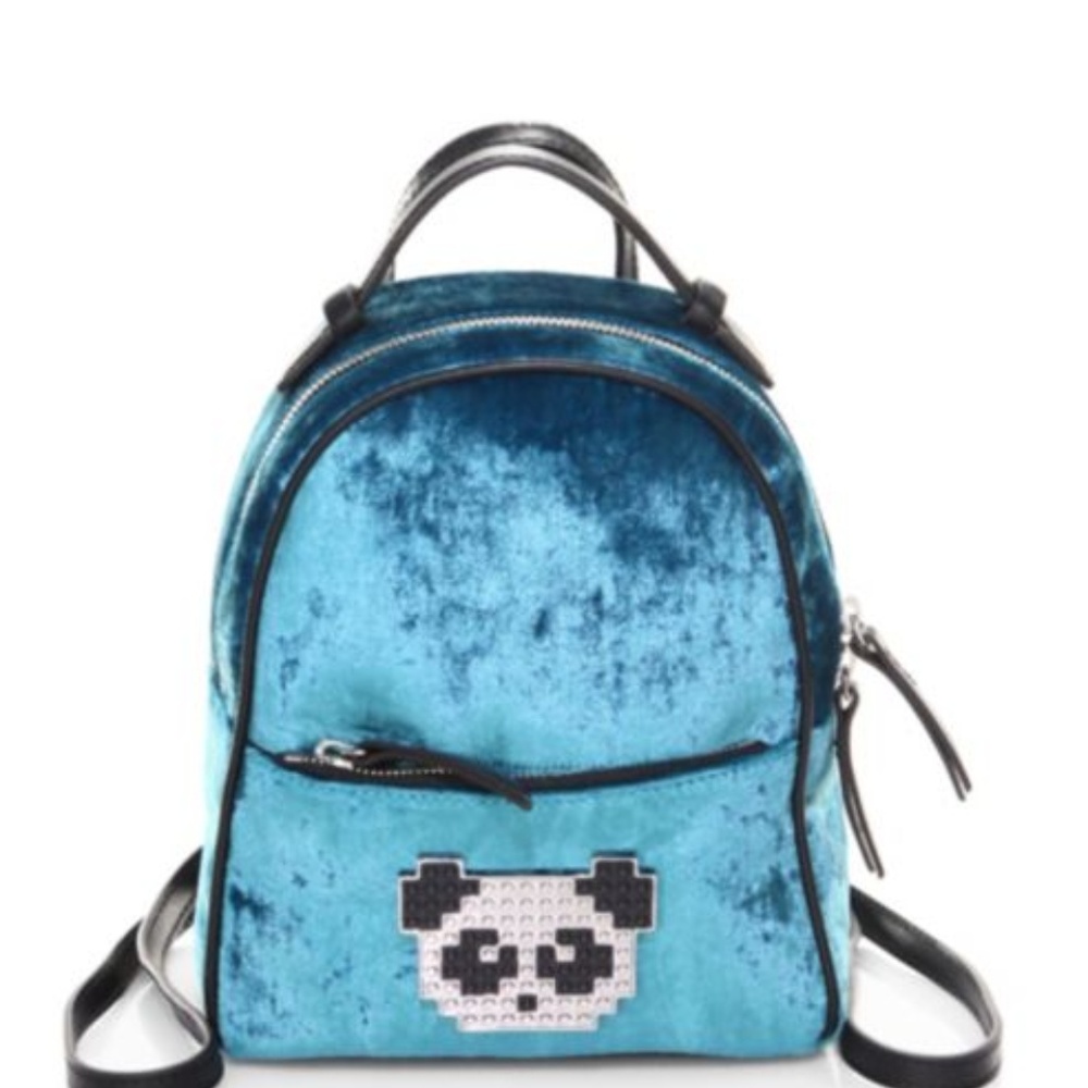 HOST PICK🥳🐼 Les Petits Joueurs Baby Mick Panda Velvet Backpack